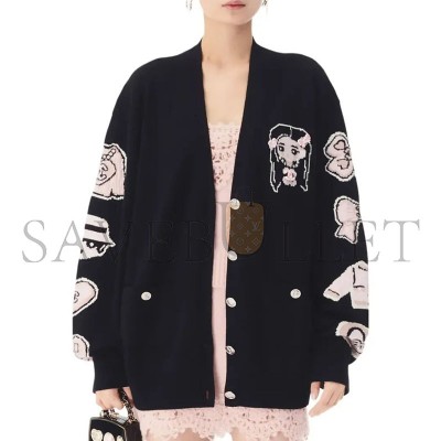CHANEL BLACK JUMPER SWEATER 